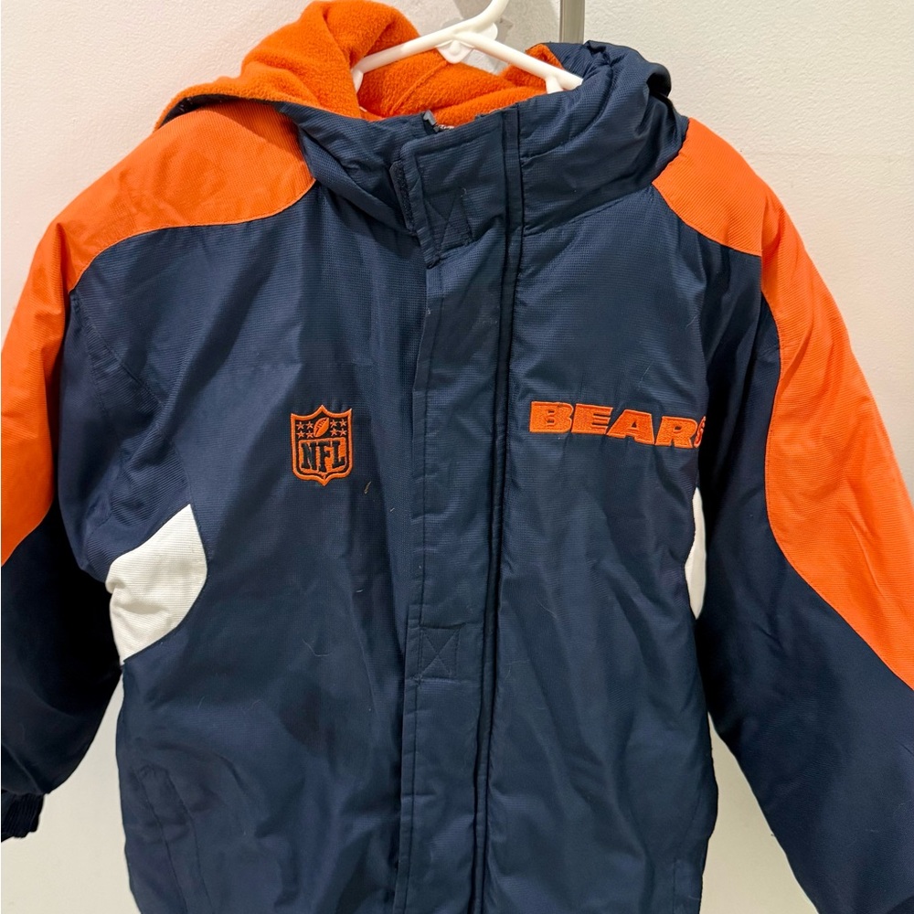 Kids Bears Navy and Orange Jacket